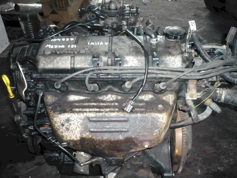Двигатель (ДВС) - Mazda 121 (1988—2002)